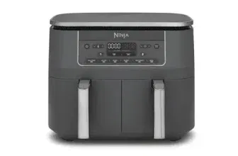Ninja DZ300EU Doppel-Heißluftfritteuse 7,6 l 2400 W SYNC- & MATCH-Funktion 99,99 € statt 129,00 €