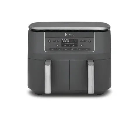 Ninja DZ300EU Doppel-Heißluftfritteuse (7,6 l Fassungsvermögen, 2400 W Leistung, 6 Programme, SYNC- & MATCH-Funktion) für 99,99 € inkl. Versand (statt 129,00 €)