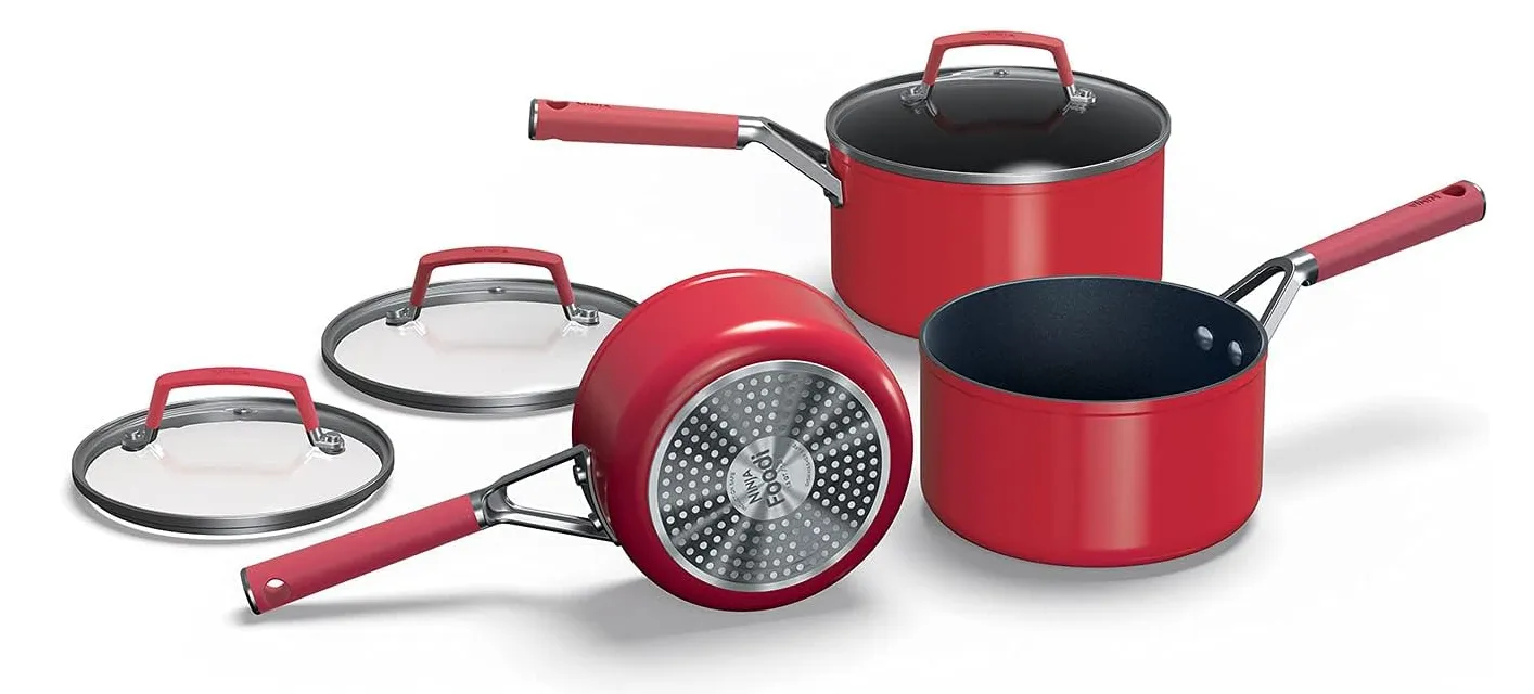 Ninja Foodi Vivid Zerostick Topfset C23000EU (3-teilig) ab 62,99 € inkl. Versand (statt 145,18 €)