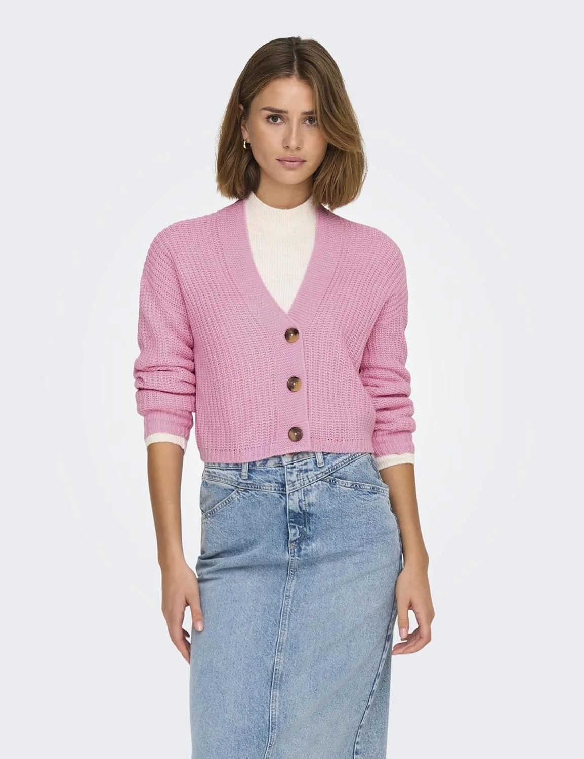 ONLY Female Strickjacke ONLCAROL Strickjacke (Gr. XS bis 3XL)