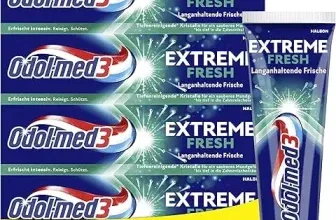Odol-med3 Zahnpasta Extreme Fresh (4x75ml) ab 9,15 € inkl. Prime-Versand (statt 11,80 €)