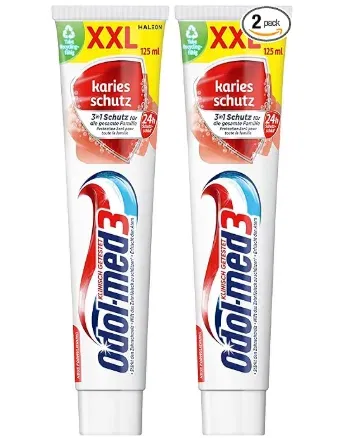 Odol-med3 Zahnsteinschutz Zahnpasta – Zahncreme bei Zahnstein (2x125ml) ab 2,43 € inkl. Prime-Versand (statt 3,60 €)