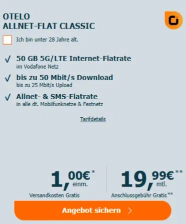 Schnäppchen, Deals Und Rabattcodes Des Tages - Otelo Allnet Flat Classic Mit Google Pixel 9A Und 80€ Amazon Gutschein