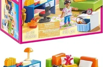 Schnäppchen, Deals und Rabattcodes des Tages - PLAYMOBIL Dollhouse 70209 Jugendzimmer mit Mädchenfigur und Zubehör