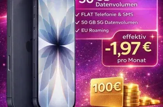 Schnäppchen, Deals und Rabattcodes des Tages - POCO F8 Ultra 256 GB mit 100,00 Cashback und Telekom Allnet-Flat 50 GB 5G