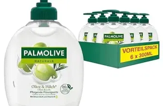 Schnäppchen, Deals und Rabattcodes des Tages - Palmolive Seife Naturals Olive Milch flüssige Handseife 6er Pack