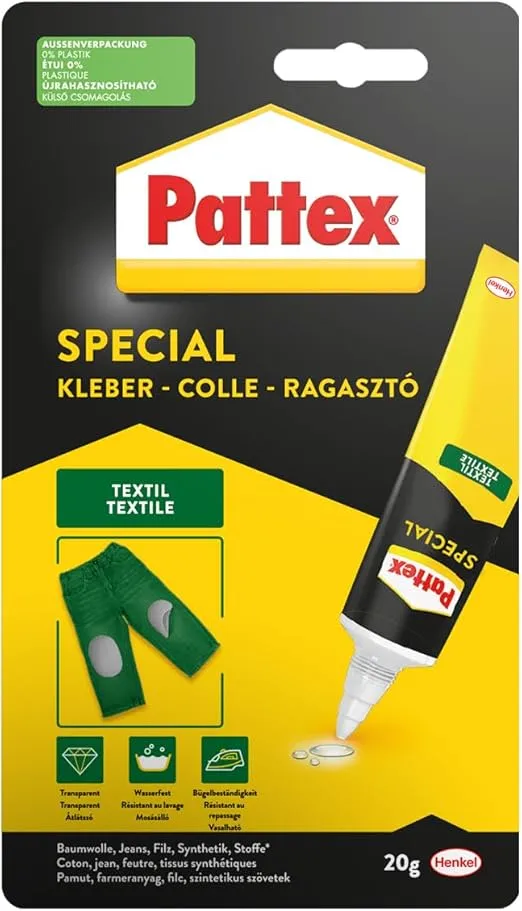 Pattex Spezialkleber Textil (20g) ab 3,77 € inkl. Prime-Versand