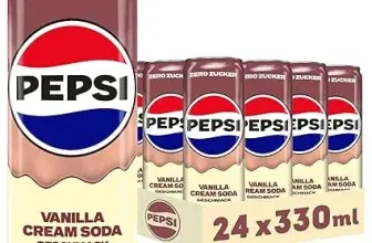 Schnäppchen, Deals und Rabattcodes des Tages: Pepsi Zero Zucker Vanilla Cream Soda Geschmack in der Dose Einweg