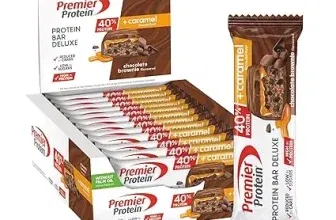 Premier Protein - Protein Bar Deluxe 40% - Chocolate Brownie - palmölfrei 12er Pack (12x50g) ab 10,04 € inkl. Prime-Versand (statt 17,00 €)