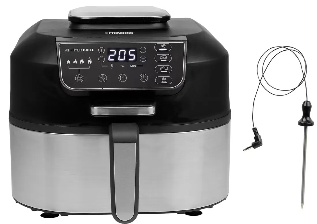 Princess Airfryer Grill 2-in-1 (Heißluftfritteuse 5,6 Liter) für 38,90 € inkl. Versand (statt 65,00 €)