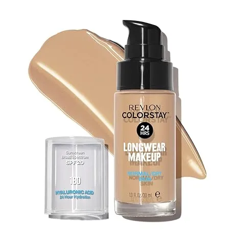 Revlon ColorStay Foundation für normale und trockene Haut (30ml, SPF 20) ab 4,84 € inkl. Prime-Versand (statt 8,25 €)
