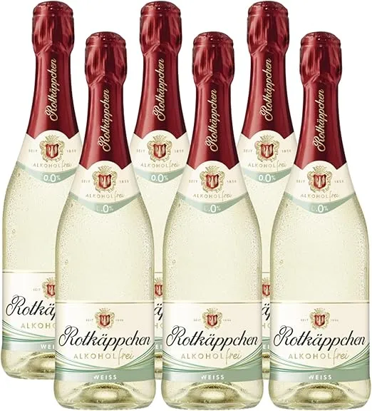 Rotkäppchen Alkoholfrei Sekt 6er Pack (6x750ml) für 20,38 € inkl. Prime-Versand