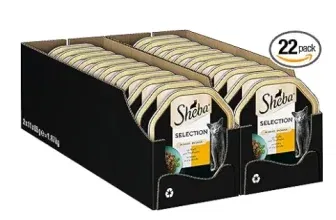 Schnäppchen, Deals und Rabattcodes des Tages - SHEBA Schale Nassfutter für Katzen Selection in Sauce mit Kalb und Truthahn