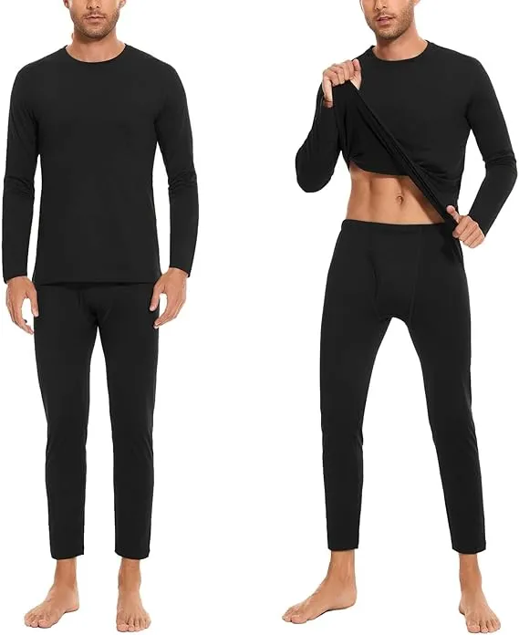 SIMIYA Thermounterwäsche Herren 2er Set (3 Farben, Gr. M bis XXL) für 11,99 € inkl. Prime-Versand (statt 23,99 €)