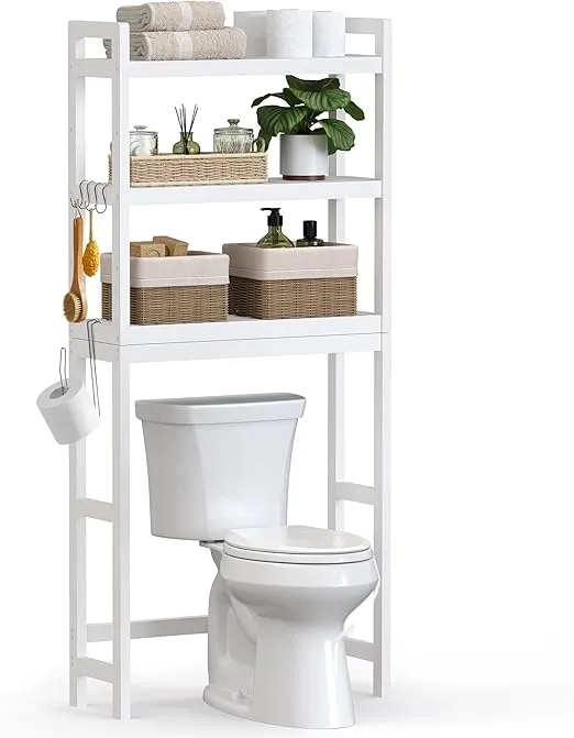 SONGMICS Badezimmerregal für über die Toilette für 37,07 € inkl. Prime-Versand (statt 52,96 €)