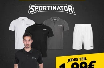 SPORTINATOR Essentials Herren Training Polo-Shirt