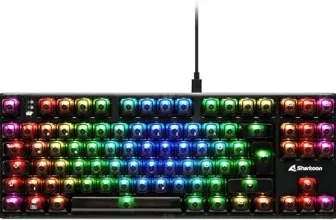 Schnäppchen, Deals und Rabattcodes des Tages - Sharkoon Crystal Shark RGB Gaming Tastatur