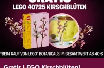 Gratis LEGO Kirschblüten bei Smyths Toys ab 40€ MBW