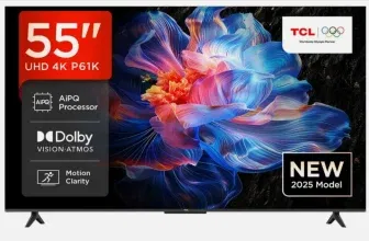 TCL 55P61K – 55 Zoll UHD Fernseher für 262,65€ inkl. Versand (statt 379€)