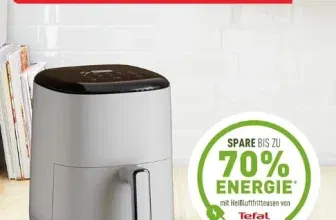 Schnäppchen, Deals und Rabattcodes des Tages: Tefal Easy Fry Compact Heißluftfritteuse Airfryer 3 L