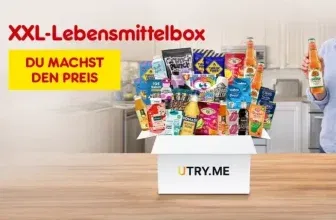 XXL-Lebensmittelbox von Utry.me bei Netto Vorteile für + 10€ utry.me Gutschein für 24,90€ (statt 50€)