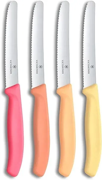 Victorinox Swiss Classic Frühstücksmesser Brötchenmesser Set (4 Teilig) für 17,80 € inkl. Prime-Versand (statt 24,00 €)