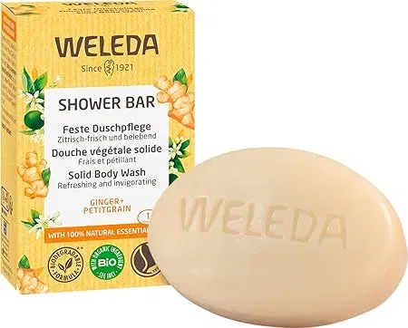 WELEDA Bio Festes Duschgel Ingwer & Petitgrain (75g) ab 3,32 € inkl. Prime-Versand