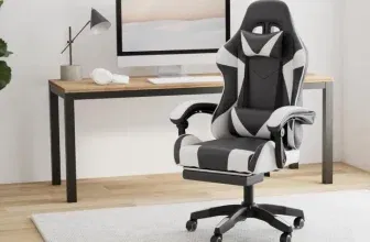 Walden Gaming Stuhl ergonomisch Office Chair bürostühle Gaming Chair Rückenlehne Sitzhöhe verstellbar Drehstuhl Racing Office Computer Ergonomic Video Game Chair (Weiss) (4 Farben) für 49,99 € inkl. Prime-Versand (statt 99,00 €)