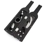 Schnäppchen, Deals Und Rabattcodes Des Tages: Wein-Accessoires-Set Mit Aufbewahrungsbox In Flaschenform