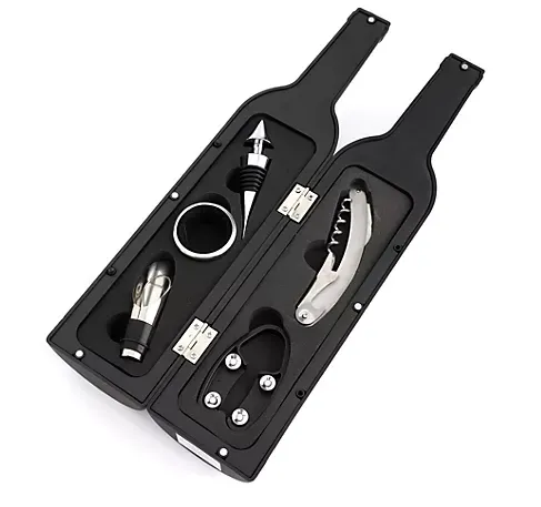 QVC Neukunden: Wein- Accessoires-Set mit Aufbewahrungsbox für 0,99€ inkl. Versand