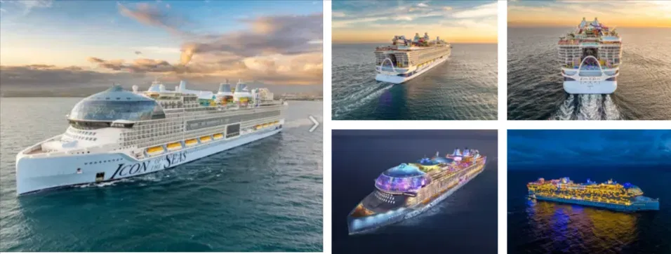 Ultimativer Kreuzfahrt-Traum – Icon of the Seas 😮🚢10 Tage auf  Kreuzfahrtschiff der Welt von /bis Miami inkl. Flug p.P. ab 1.736 €