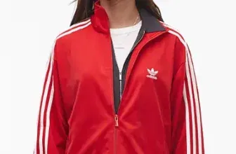 adidas Originals Firebird – Trainingsjacke in Rot für 35,06 € inkl. Versand (statt 63,00 €)