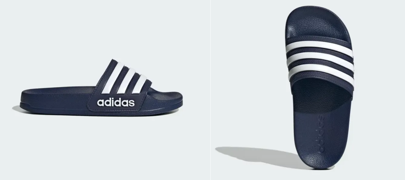 adidas Shower ADILETTE Kinder IF5978 (Gr. 28 bis 38) ab 12,50 € inkl. Versand  (adiClub) (statt 19,61 €)