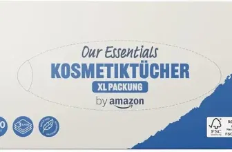 Schnäppchen, Deals und Rabattcodes des Tages: Amazon Kosmetiktuchbox 3-lagig XL Packung 160 Stück
