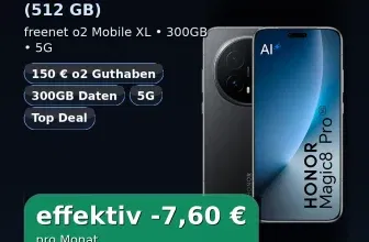Schnäppchen, Deals und Rabattcodes des Tages - Honor Magic 8 Pro Smartphone bei O2