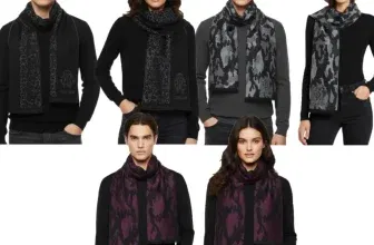 Roberto Cavalli Schal für Damen und Herren (aus Reiner Wolle 3 versch. Farben) für 36,98 € inkl. Versand (statt 76,00 €)