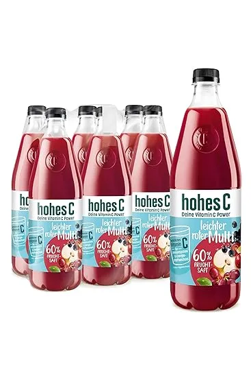 hohes C leichter roter Multi (6x1l) für 7,24 € inkl. Prime-Versand zzgl. Pfand (statt 17,34 €)
