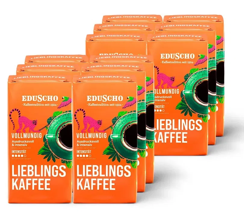 Tchibo Eduscho Lieblingskaffee Aromatisch (12 X 500 G Gemahlen) für 68,29 € inkl. Versand (statt 95,88 €)