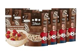 3Bears Porridge Dreierlei Beere 6er Pack (6x400g) für 25,95 € inkl. Prime-Versand