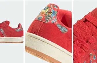 Schnäppchen, Deals und Rabattcodes des Tages - ADIDAS ORIGINALS Sneaker Campus 00s x Liberty London in Rot
