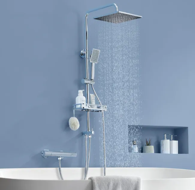 Schnäppchen, Deals Und Rabattcodes Des Tages: Auralum Regendusche Ohne Duscharmatur Edelstahl Duschsystem Mit Bohrfree Ablage Dusche Komplettset Mit Messing Wasserteiler