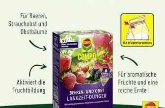 Schnäppchen, Deals und Rabattcodes des Tages: COMPO Beeren Langzeit Dünger für Beeren, Obst und Feingemüse