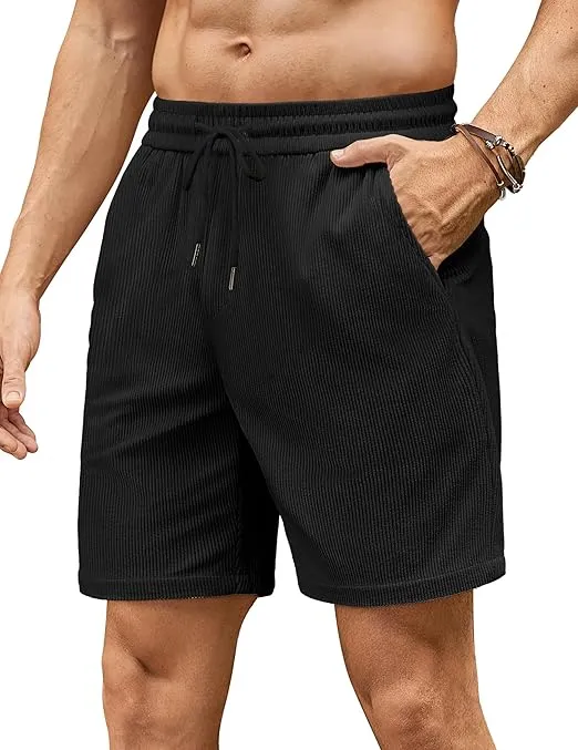 COOFANDY Herren Corduroy Shorts (6 Farben) für 5,55 € inkl. Prime-Versand (statt 14,99 €)