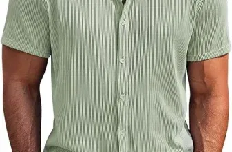 COOFANDY Herren Hemd Kurzarm Bügelfrei (10 Farben, Gr. S bis 3XL) für 13,49 € inkl. Prime-Versand (statt 31,99 €)