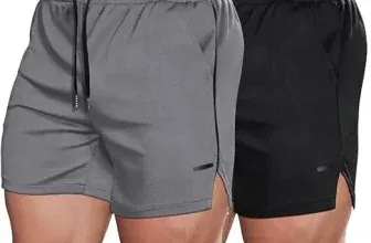 COOFANDY Herren Sport Shorts 2er Pack (9 Farben, Gr. S bis XXL) für 6,92 € inkl. Prime-Versand (statt 14,99 €)