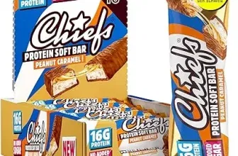Chiefs Soft Protein Riegel Peanut Karamell 15er Pack (15x55g) ab 22,38 € inkl. Prime-Versand (statt 31,99 €)