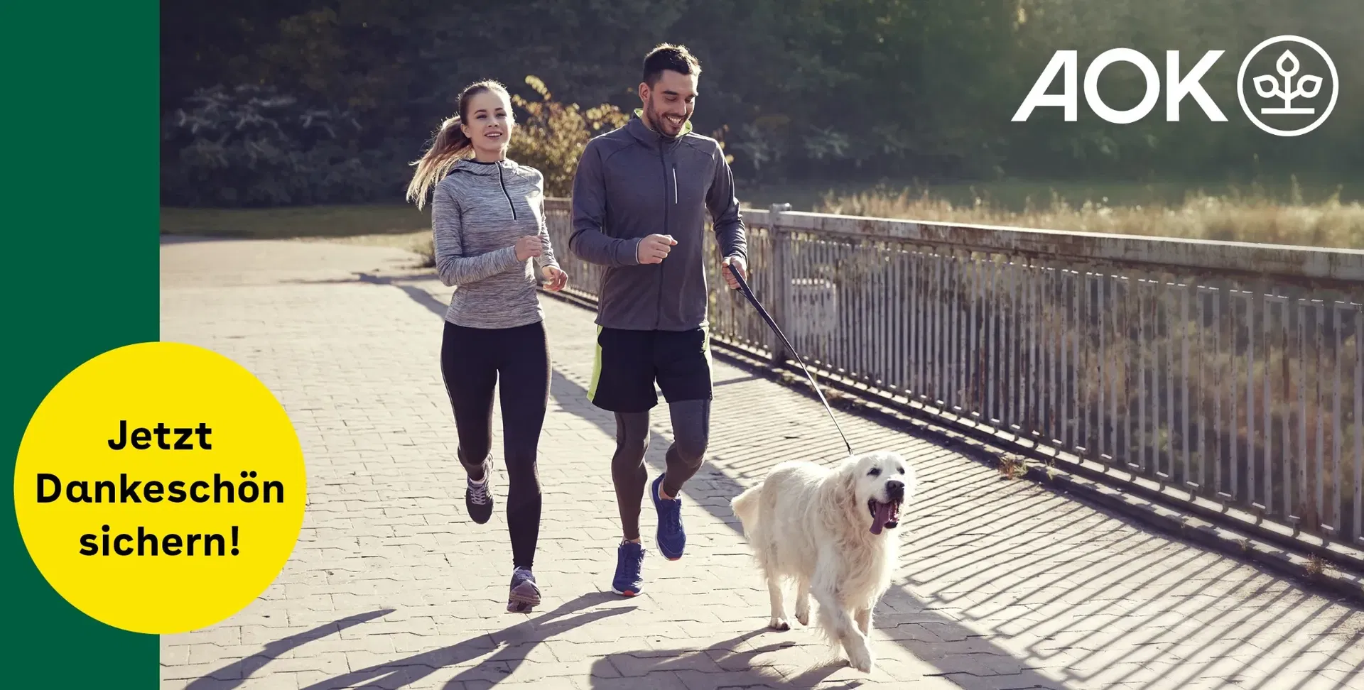 AOK Bayern Sportaccessoires kostenlos: Stirnband,Multifunktionstuch + Fitnessband