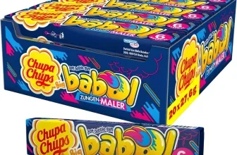 Chupa Chups Big Babol Zungenmaler 20er Pack und Einzelverpackung mit 6 Stücken