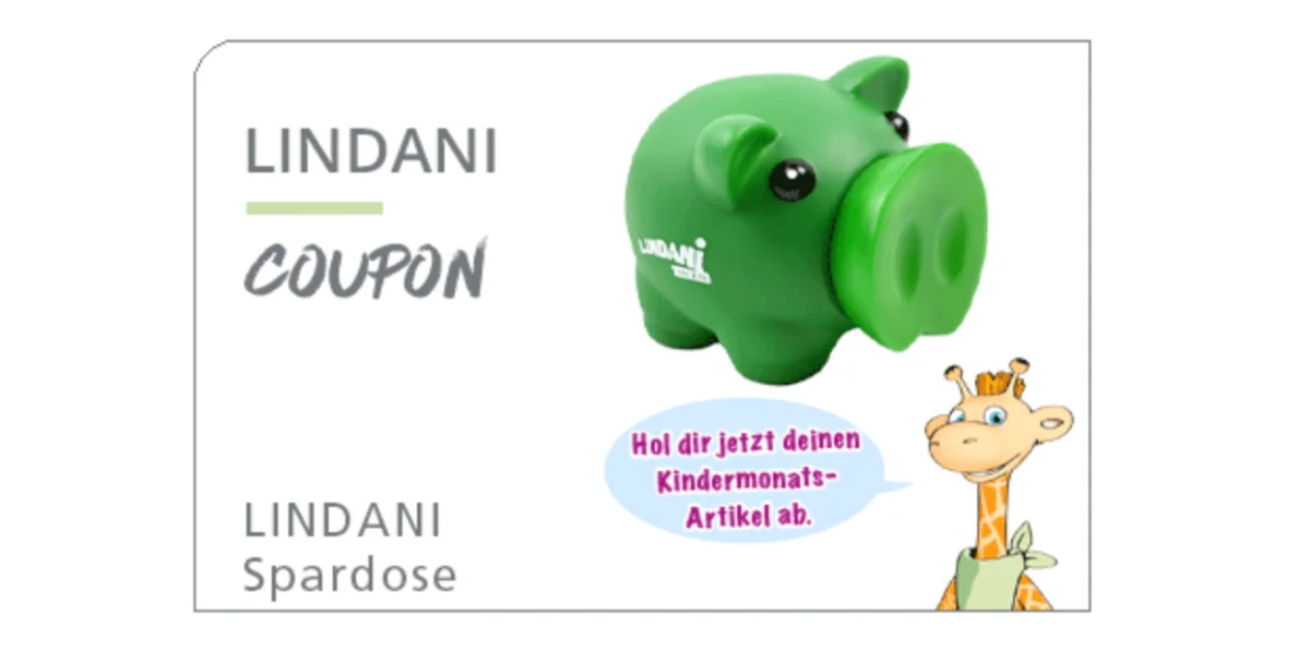 Gratis Sparschwein zum Weltspartag bei LINDA Apotheken