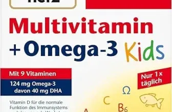 Doppelherz Multivitamin + Omega-3 Kids (27 Gel-Tabs) ab 4,36 € inkl. Prime-Versand (statt 7,95 €)